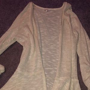 Open face sweater